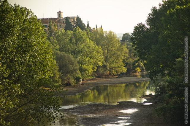 Ombrone in secca